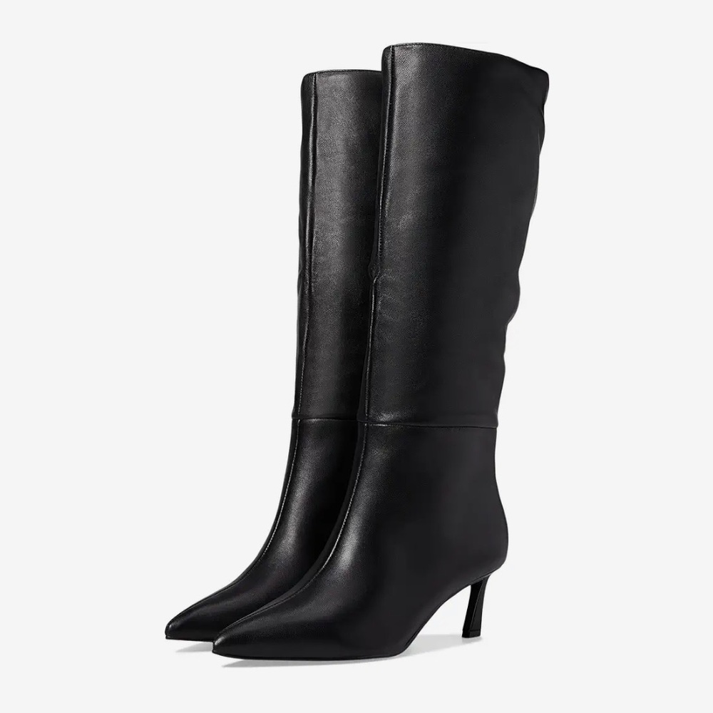 Steve Madden Lavan Knee-Length Boots in Black